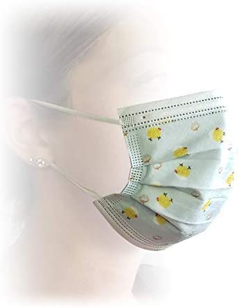 Ratone 3-Ply Disposable General Use Child's Face Mask, Assorted Designs, Multiple Quantities Available (Case of 2400)